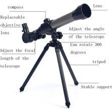 Sunsky Astronomik Teleskop Bilim ve Eğitim Oyuncakları Siyah (Yurt Dışından)