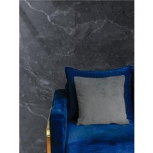 Mrs.gugar Antrasit Kare Kırlent Kılıfı