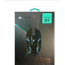 Banda G1 6d LED Işıklı Oyuncu Kablolu Mouse