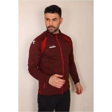 Diadora Muline Tek Üst Eşofman Kırmızı