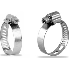 Erbi 8X13 mm Hortum Kelepçe Metal Paslanmaz Kelepçe 100 Adet