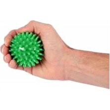 Msd El Egzersiz Masaj ve Duyu Topu , Yumuşak Dikenli Top Yeşil Renk 7 cm