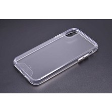 Mobaxaksesuar Apple iPhone Xr 6.1 Kılıf Şeffaf Sararmaz Gard Silikon