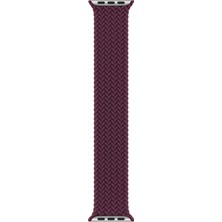 AktarMobile Apple Watch 42 / 44 mm Uyumlu Örgü Solo Loop Kordon Medium (14,7 Cm) Kayış  - Series Se/6/5/4/3/2/1