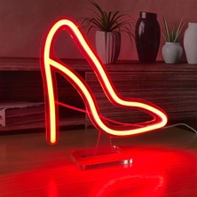 Honey Concept Ayakkabı Neon LED Dekoratif Masa ve Gece Lambası