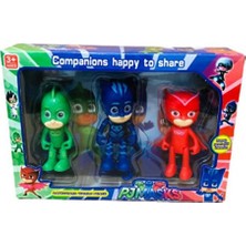 Pj Masks Dzc Kuzenler Avm  3'lü Pijamaskeliler Oyuncak Figür Set