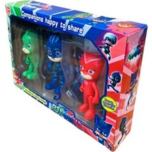 Pj Masks Dzc Kuzenler Avm  3'lü Pijamaskeliler Oyuncak Figür Set