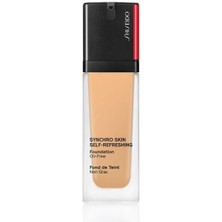 Shıseıdo Synchro Skın Self-Refreshıng Foundatıon SPF30 350 Maple - Ortadan Koyuya Dönük Ten: Nötr Al