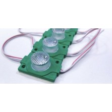 Hazar LED 1.5 Watt Tek Mercekli Modül LED 10'lu 12 Volt Yeşil