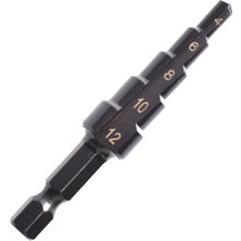 Dtools 4 Adet 3-12MM 4-12MM 4-20MM Hss Düz Yiv Adım Matkap Ucu Seti Nitrür Büküm Matkap Ahşap Metal Delik Kesici Çekirdek Sondaj Araçları (Yurt Dışından)