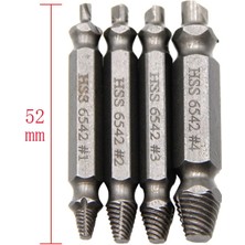 Dtools 6 Adet Hasarlı Vida Çıkarıcı Matkap Ucu Hss Çıkarıcı Matkap Seti Kırık Hız Çıkışı Cıvata Çıkarıcı Cıvata Saplama Sökücü Aracı (Yurt Dışından)