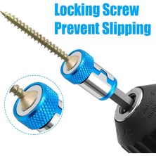 Dtools 6 Adet Evrensel 1/4 "6.35MM Manyetik Halka Alaşım Manyetik Halka Tornavida Ucu Korozyon Önleyici Güçlü Mıknatıslayıcı Matkap Ucu (Yurt Dışından)