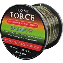 ef&fe Misina Force Rainbow 1000 mt