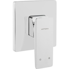 Artema Brava Ankastre Duş Bataryası A42396 Sıva Üstü Grubu - Krom