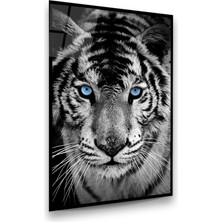 Glass Art Kaplan Dikey Cam Tablo