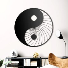 Dizeko Ying - Yang ( Iyi ve Kötü ) Yoga Metal Tablo