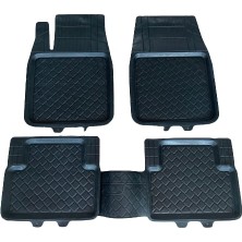 Gold Nissan Qashqai (2014-2016) Exclusive Havuzlu Kauçuk Oto Paspas