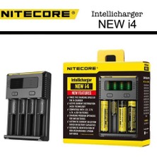 Nitecore I4 Yeni Lithium Pil Şarj Aleti Pilsiz