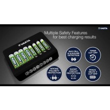 Varta 57681 Varta LCD Multi Şarj Cihazı 8xaaa-Aa