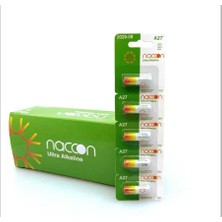 Naccon Ultra Alkalin A27 27A 12V Kumanda Pili