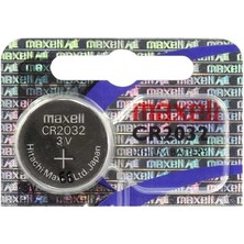 Maxell CR2032 Orjinal Hologram 3V Lityum Para Pil 5 Li Blister