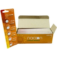 Naccon CR1220 Lithium 3V Para Pil 5li Blister