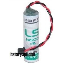 Mitsubishi Saft LS14500 Pilli 3.6V ER6V Uyumlu Lityum Pil
