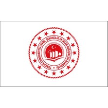 Satürn Design Masaüstü Çevre Bakanlığı Bayrağı 15 x 23 cm Masa Bayrağı