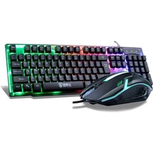 Deiog DY-T302 Oyuncu Klavye Mouse Set