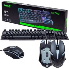 Deiog DY-T302 Oyuncu Klavye Mouse Set