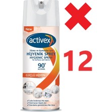 Activex Hijyenik Kumaş ve Yüzey Spreyi 400 ml x 12