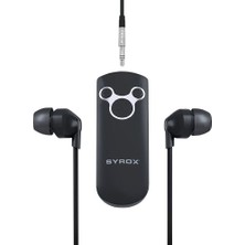 Syrox MX13 Bluetooth Kablosuz Kulakiçi Kulaklık SYX-MX13 Siyah