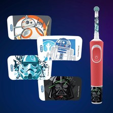 Oral-B D100 Vitality Star Wars Özel Seri Çocuklar İçin Ekstra Yumuşak Şarj Edilebilir Diş Fırçası + Seyahat Kabı Hediyeli