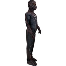 Herkese Kostüm Siyah Örümcek Adam Kostümü - Black Spiderman Costume