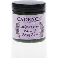 Cadence Sculpture Rölyef Pasta 6862 Yaprak Yeşili 250 ml