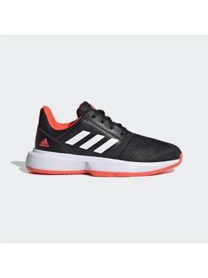 Adidas H67972 Courtjam Siyah Çocuk Toprak Tenis Ayakkabısı