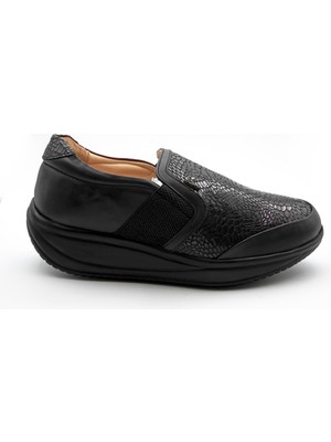 Dr.comfort Siyah Crocco Rocker Bottom Yürüyüş Ayakkabısı