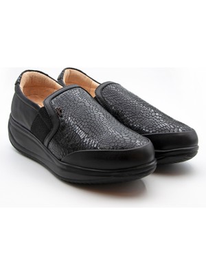 Dr.comfort Siyah Crocco Rocker Bottom Yürüyüş Ayakkabısı