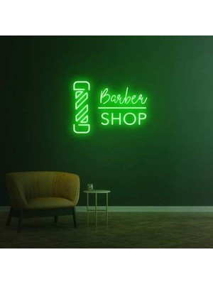 Honey Concept Barber Shop Berber Neon LED