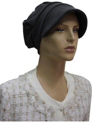 Eflin  Kadın Giyim Kassket Şapka Füme