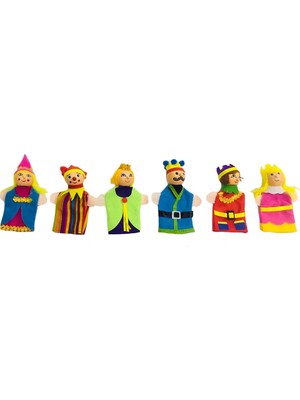 Niyet Parmak Kukla - Kukla Set - 6'lı