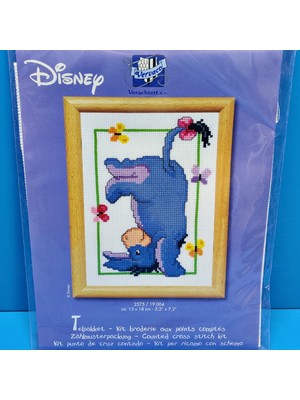 Vervaco 19004 Winnie The Pooh Etamin Kit Pano Tablo