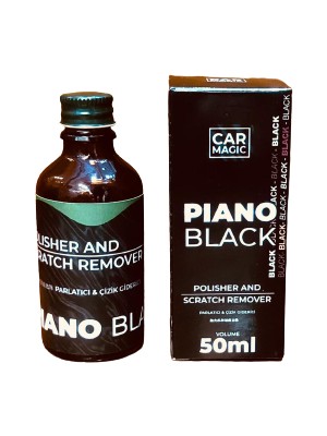 Car Magic Piano Black Parlatıcı & Çizik Giderici 50 ml Universal Araçlar İçin Etkili Temizlik