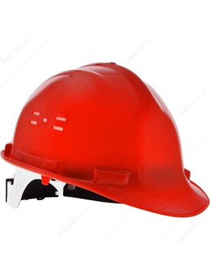 Essafe Baret Kırmızı Enseden Ayarlı Vidalı