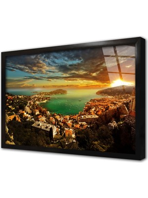 Tablosan Manoco Çerçeveli Cam Tablo