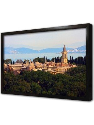 Tablosan Topkapı Sarayı Istanbul Çerçeveli Cam Tablo
