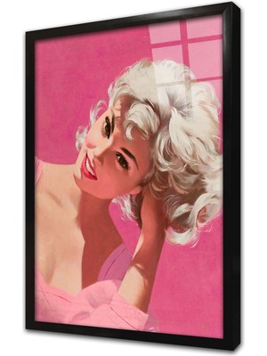 Tablosan Jon Whitcomb Çerçeveli Cam Tablo