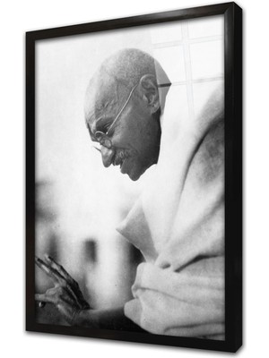 Tablosan Gandi Çerçeveli Cam Tablo