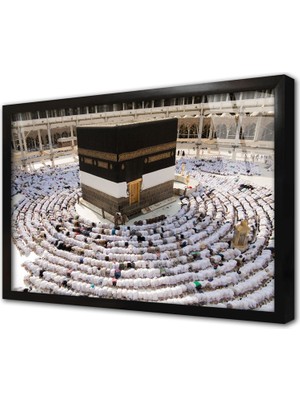 Tablosan Kabe Çerçeveli Cam Tablo