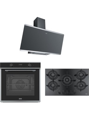 Franke Ankastre Set (Fpj 915 Bk Ss Davlumbaz - Fhcr 755 Bk Ocak - Fma 86 H Xs Fırın)